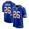 Ty Johnson Buffalo Bills Nike Team Game Jersey -  Royal