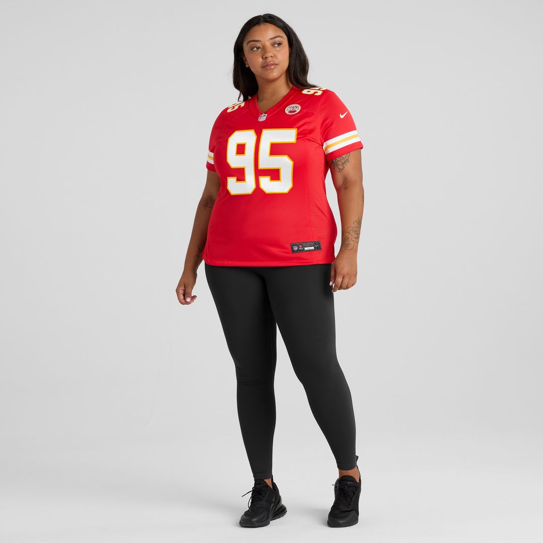 Chris Jones Kansas City Chiefs Nike Women's Game Jersey - Red