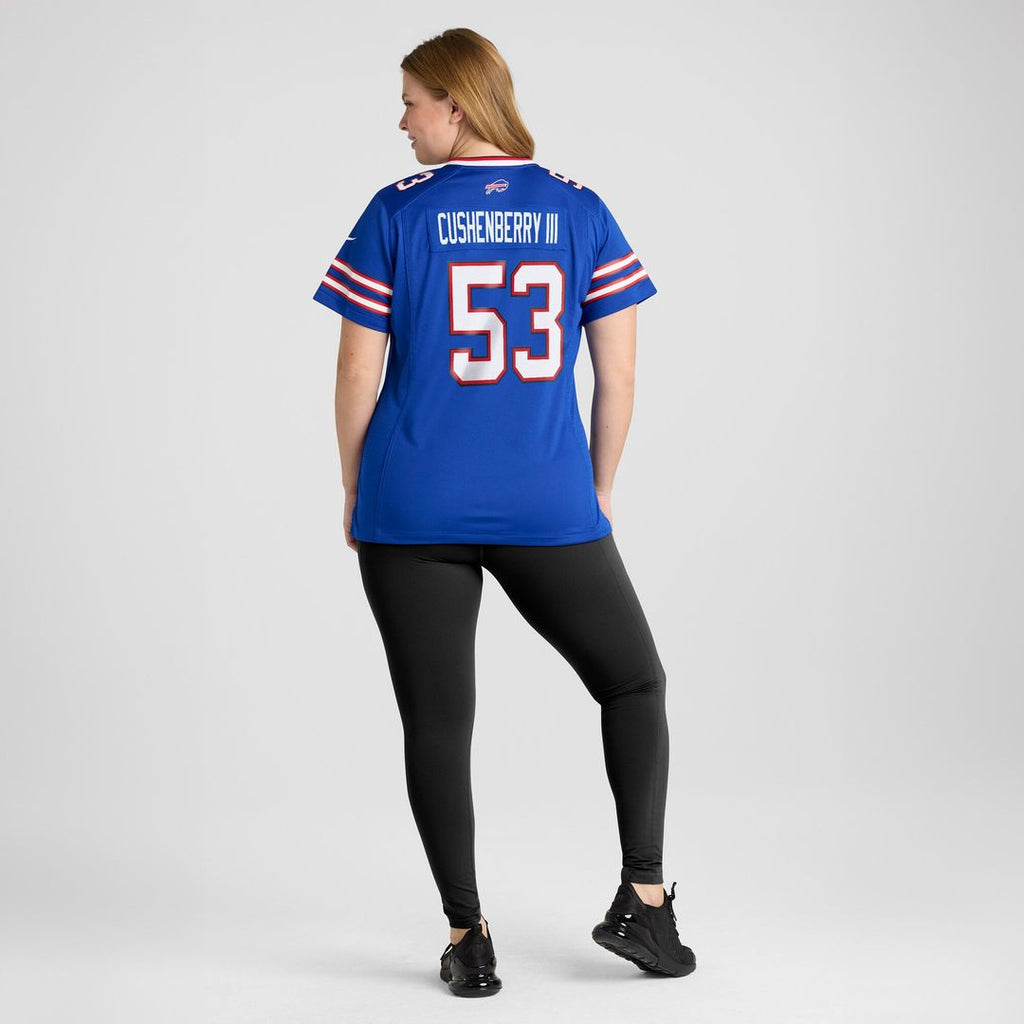 Lloyd Cushenberry III Buffalo Bills Nike Women's Team Game Jersey -  Royal