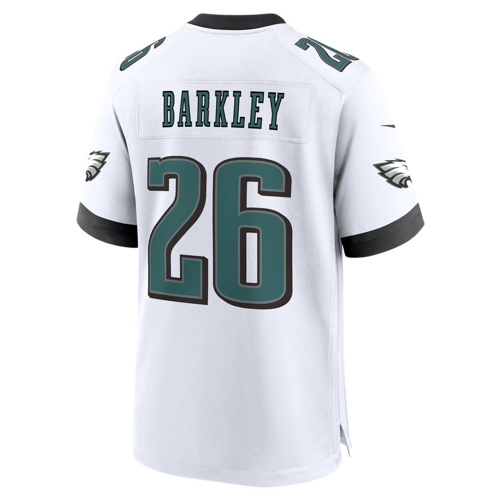 Saquon Barkley Philadelphia Eagles Nike Team Game Jersey -  Midnight Green