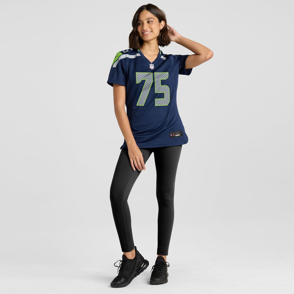 Anthony Bradford Seattle Seahawks Nike Women's Team Game Jersey -  College Navy