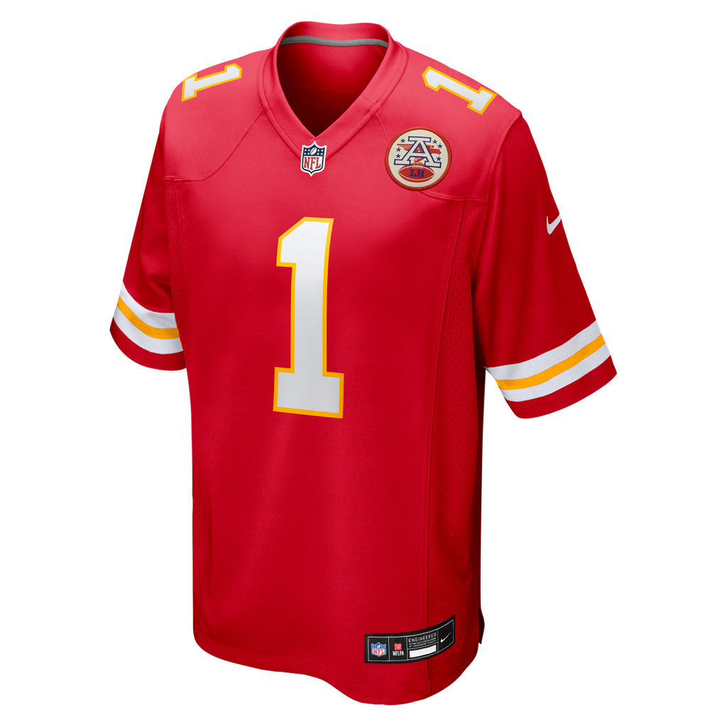 Number 1 Dad Kansas City Chiefs Nike Game Jersey - Red