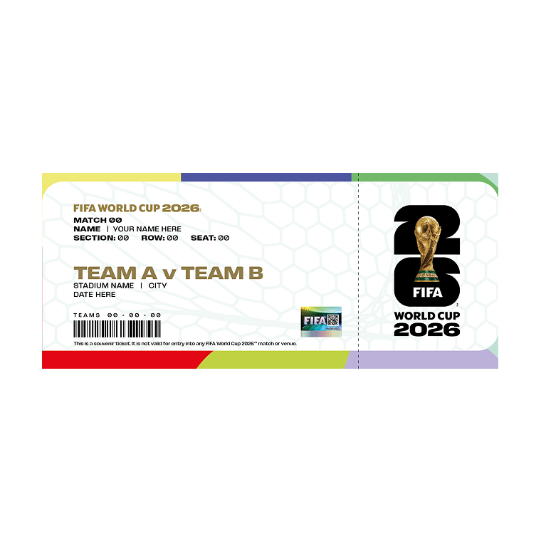 FIFA World Cup 2026™ Philadelphia Host City Replica Ticket