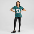 Zack Baun Philadelphia Eagles Nike Women's  Game Jersey - Midnight Green