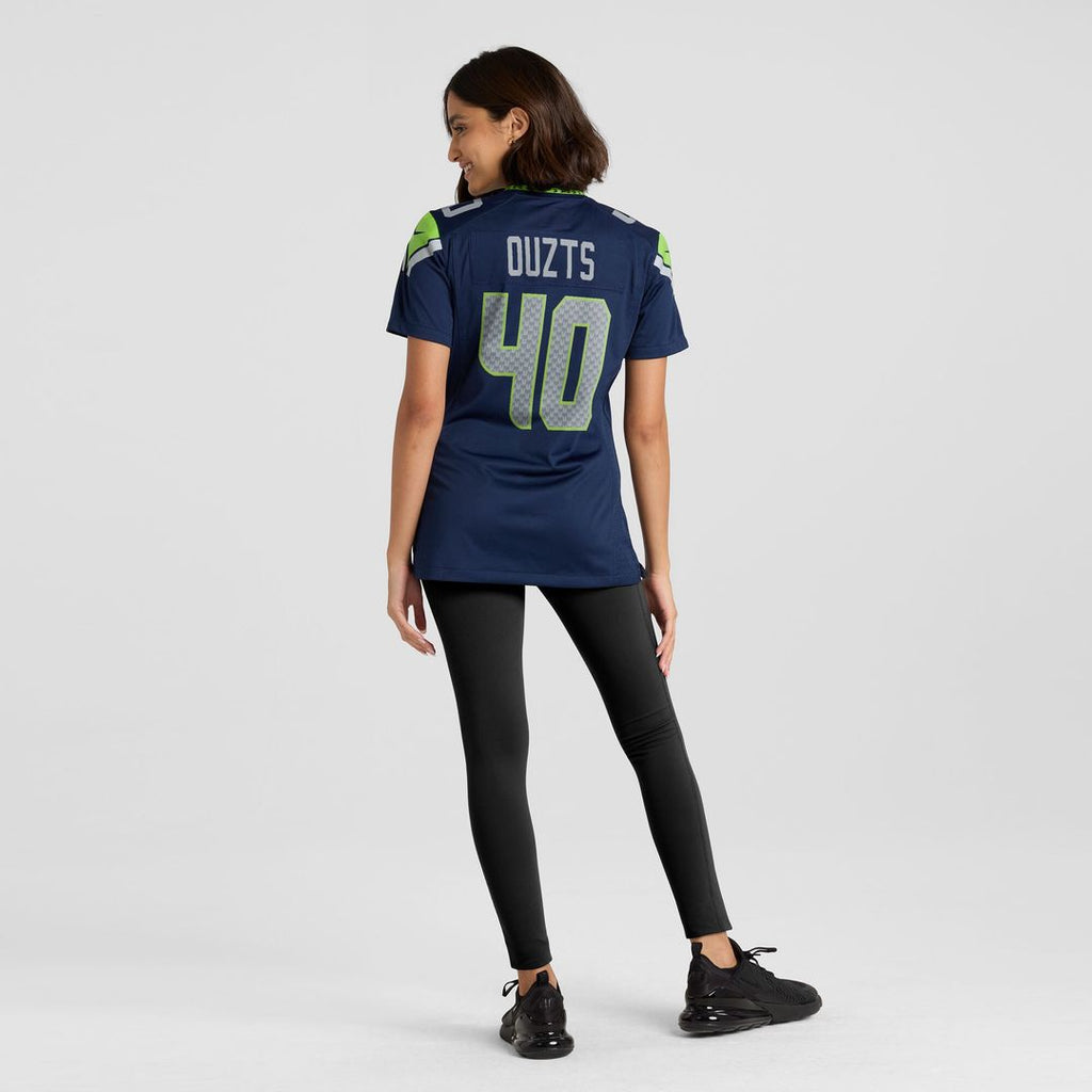 Robbie Ouzts Seattle Seahawks Nike Women's Team Game Jersey -  College Navy