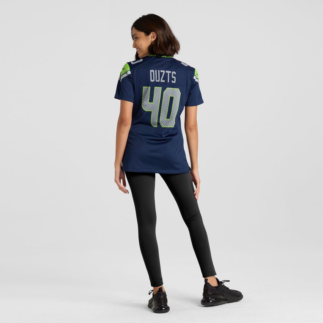 Robbie Ouzts Seattle Seahawks Nike Women's Team Game Jersey -  College Navy