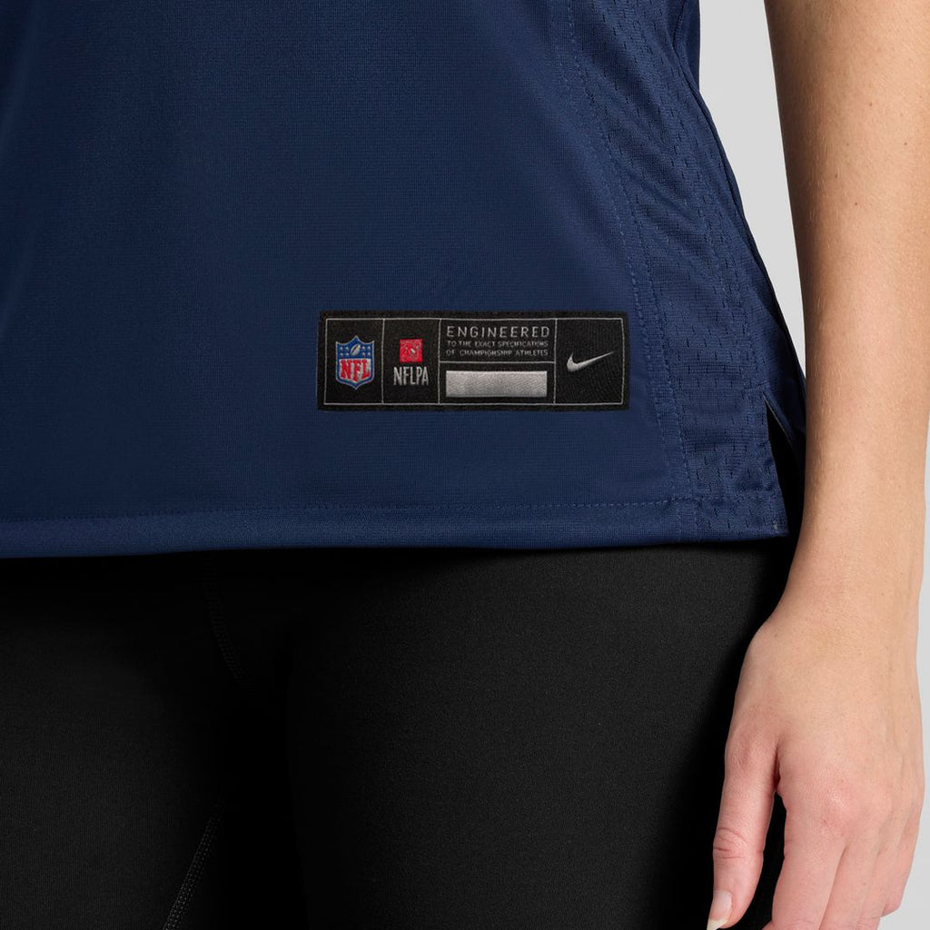 Jim Nance New England Patriots Nike Women's Retired Player Jersey - Navy